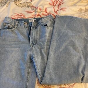 Princess Polly Women's Jeans in Light Blue